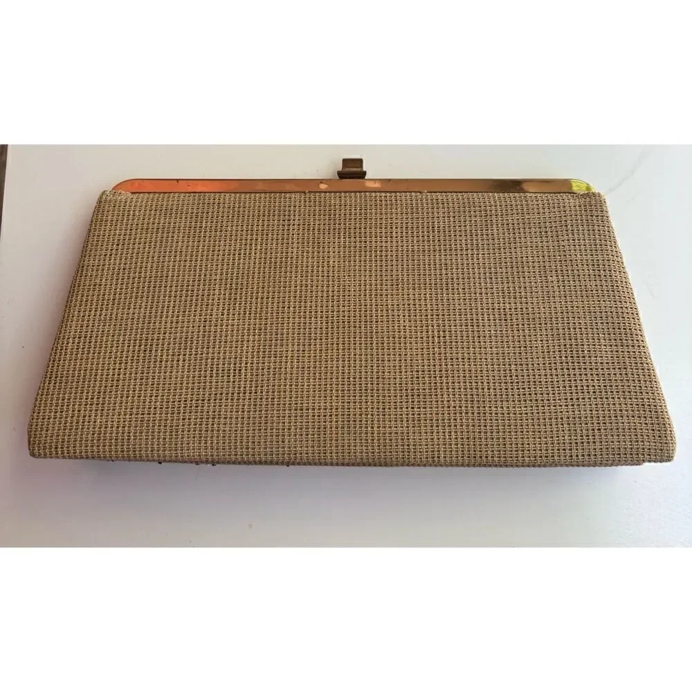 Vintage Beaded 1950’s Original Soure Bag/ Evening Clutch
